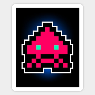 Pink Invader Magnet